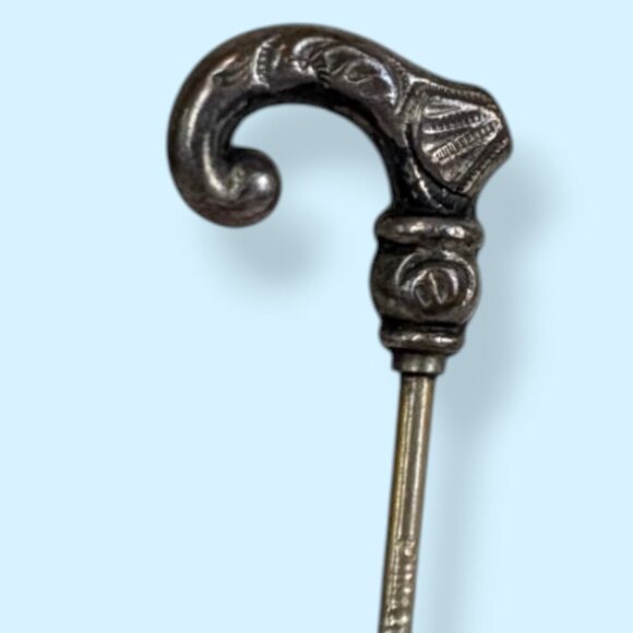 Antique Cane Stick Pin - Picture 3 of 6